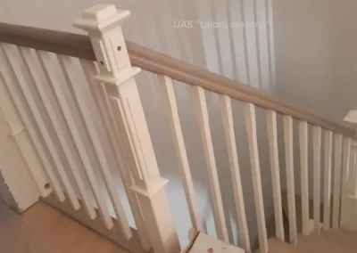 Mediniai turėklai 6 Medis 002