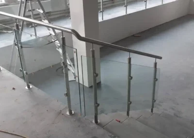 Turėklai mokykloms, darželiams, įstaigoms 117 Raseiniai stiklo 006