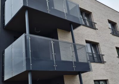Balkonų turėklai 25 Aitvaru gatve 001